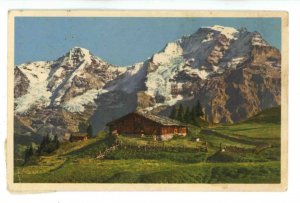 Switzerland - Murren. Monch & Jungfrau