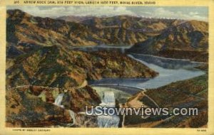 Arrow Rock Dam - Boise River, Idaho ID