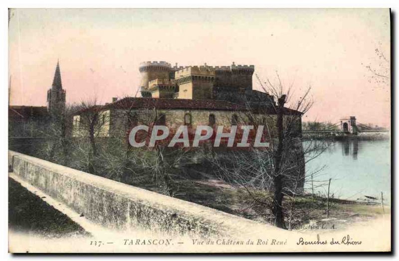 Postcard View of Old Tarascon Chateau du Roi Rene