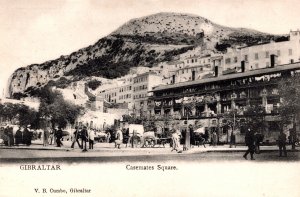 Gibraltar Rosia Bay Vintage Postcard 09.82