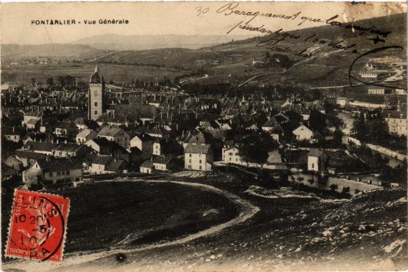 CPA PONTARLIER - Vue générale (486770)