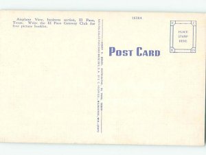 Linen AERIAL VIEW El Paso Texas TX AC9847