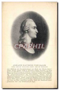 Old Postcard Johann Gaudenz Von Salis