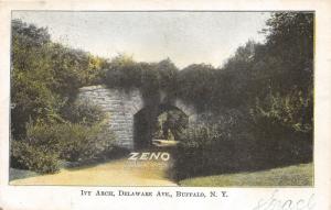 Buffalo New York~Ivy Arch on Delaware Avenue~Zeno Means Good Chewing Gum~1905