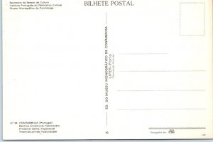 Private Baths Hypocaust CONIMBRIGA Portugal 4x6 Postcard