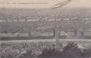 France Lyon Vue generale Le Centre et la Guillotiere 1909