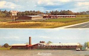 Stonehelm Motel - Plattsburgh, New York NY Postcard