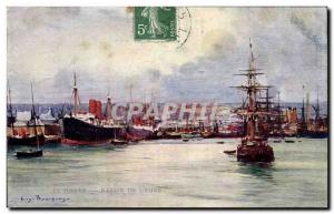 Old Postcard Le Havre of & # 39Eure