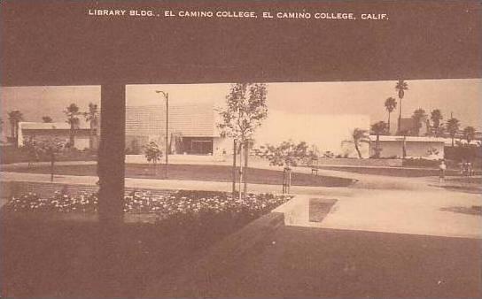 Califorinia El Camino Library Bldg. El Camino College Artvue