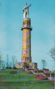 Alabama Birmingham Vulcan Monument Atop Red Mountain