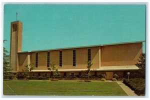 c1971 First Baptist Church Saginaw Glenn Fresno California CA Vintage Postcard