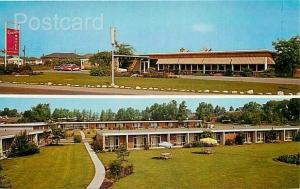 Canada, Ontario, Belleville, Queens Motor Hotel, Multi View, Canadian Post Card