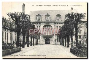 Old Postcard Villers Cotterets Chateau Francois 1er The Honor Court