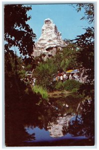 Disneyland Matterhorn Mountain Snow Capped Magic Kingdom Anaheim CA Postcard