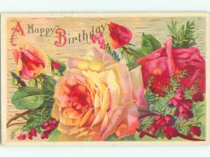 Divided-Back BEAUTIFUL FLOWERS SCENE Great Postcard AA2998