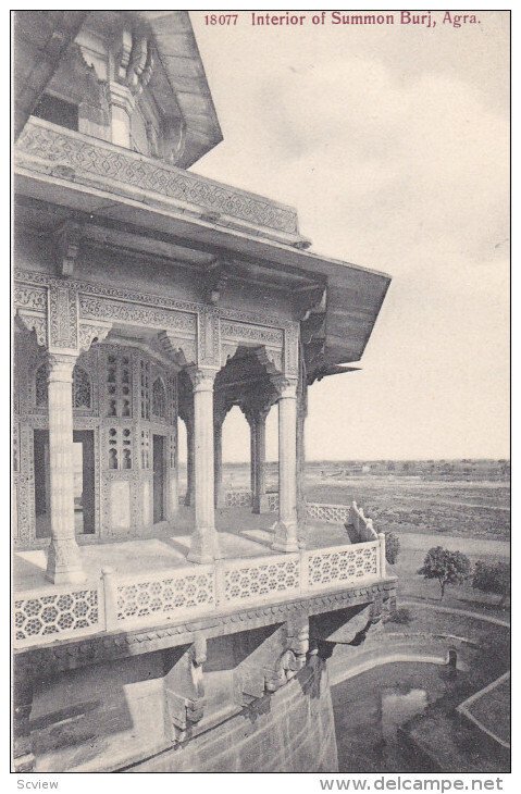 AGRA, India; Interior of Summon Burj, 00-10s