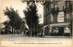 CPA La GARENNE-COLOMBES - L'embranchement Avenue de Lutéce (412923)