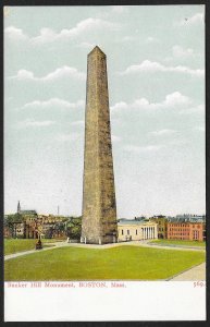 Bunker Hill Monument Boston Massachusetts Used c1907