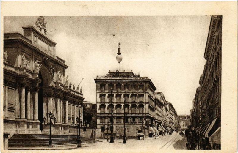 CPA ROMA Via Nazionale-Palazzo delle Belle Arti. ITALY (552255)