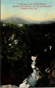 Vtg Tallulah Falls Georgia GA Grand Chasm Hickory Nut Mountain 1910s Postcard