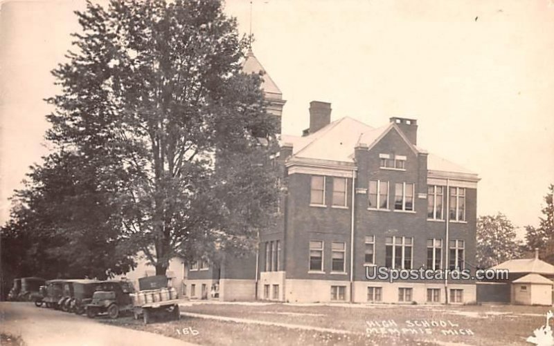 High School in Memphis, Michigan