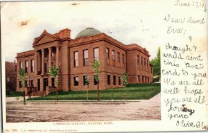 Carnegie Library, Duluth MN c1905 UDB Vintage Postcard P22