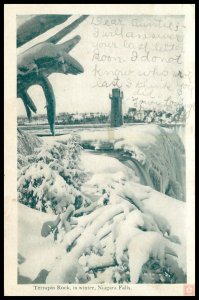 Terrapin Rock, In Winter, Niagara Falls, NY