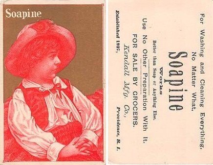 Approx Size Inches = 2.75 x 4.50 Trade Card Unused 