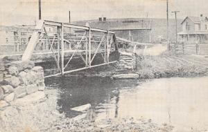 Augusta New Jersey 1976 Bicentennial Postcard Scene of Augusta in Early 1900