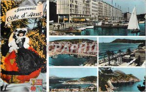 Modern Postcard Toulon and Lumiere Beauty of the French Riviera La Seyne Sabl...