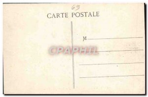 Postcard Old Yzeron Vue Generale