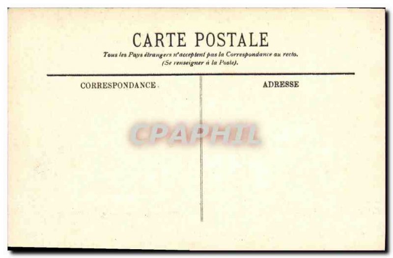 Old Postcard Storm in St. Lunaire Decolle