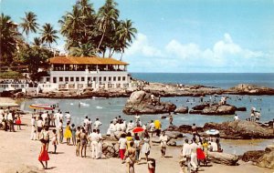 Bathing Pavilin Sri Lanka Postcard