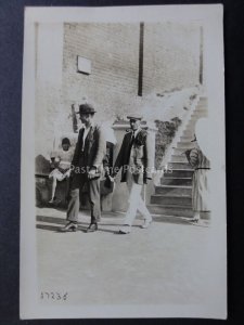 1940's Gentleman Fashion RP Postcard by The Photographer, Westonville MARGATE