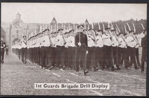 Hampshire Postcard - Aldershot Tattoo - 1st Guards Brigade Drill Display  RS552