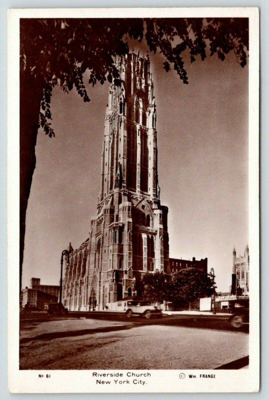 New York City~Riverside Church~W 120th Miniature Golf Course~1920s Frange RPPC 