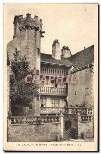 Old Postcard Luxeuil Les Bains Maison De La Baille