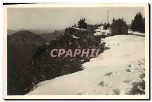 Old Postcard Peira Cava The table & # 39orientation