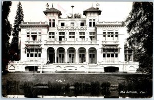 c1960s Zeist, Netherlands RPPC Ma Retraite Amstel Beer Breweries Director A187