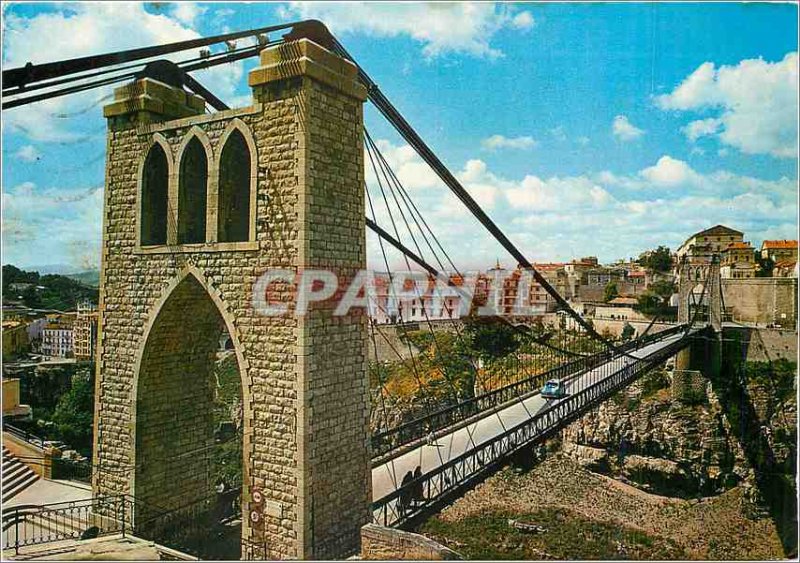 Modern Postcard Constantine Algeria the Suspension Bridge