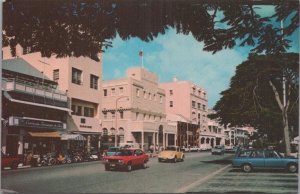 Postcard Front Street Hamilton Bermuda