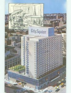 Unused Pre-1980 CITY SQUIRE HOTEL New York City NY hr6285@