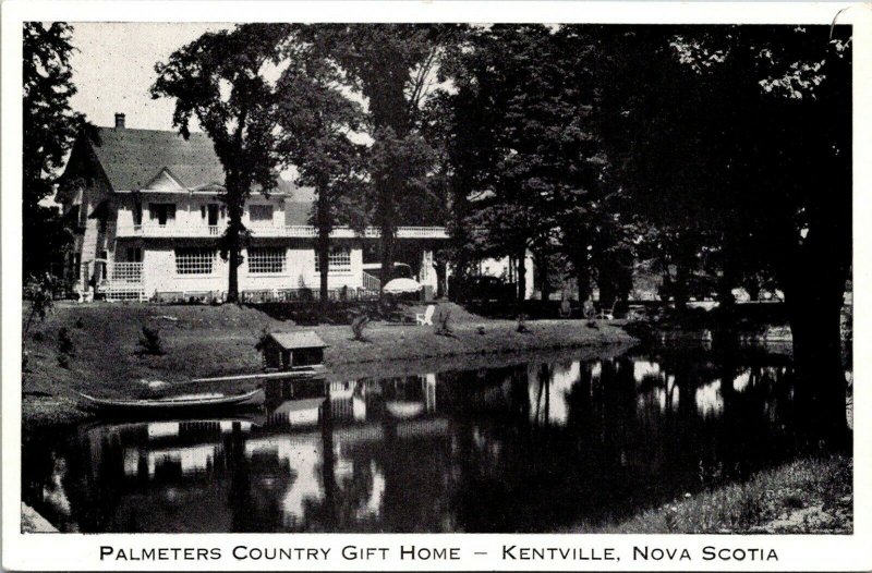 Palmeters County Gift Home Kentville Nova Scotia Postcard