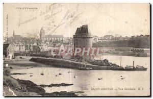 Old Postcard St Servan Vue Generale