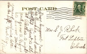 Political Advertising Postcard William Howard Taft For President