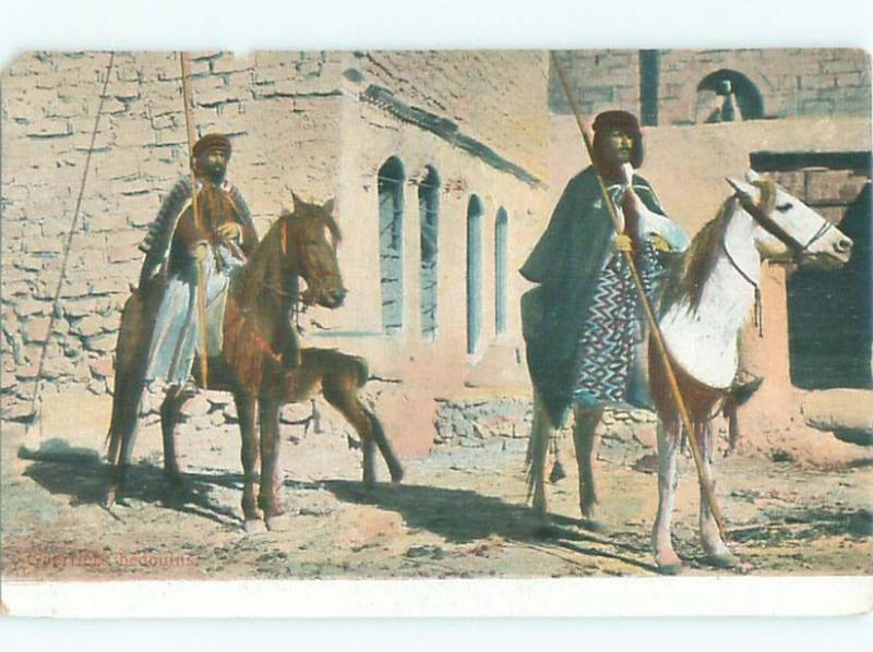 Divided-Back HORSE SCENE Great Postcard AA9397