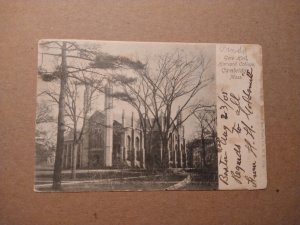 1905 Gore Hall, Harvard College, Cambridge, Massachusetts USB Postcard