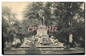 Old Postcard Colmar I Els Admiral Bruat Denkmal