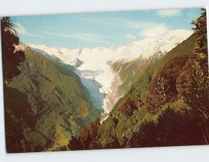 Postcard Franz Josef Glacier, South Westland, New Zealand