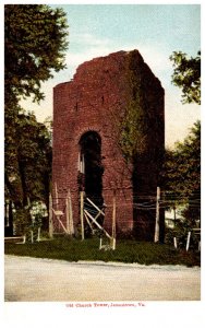 Virginia    Jamestown Old Church Tower